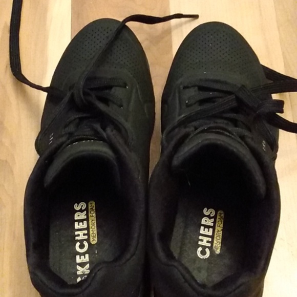 Skechers memory foam, 7, black - Picture 1 of 3